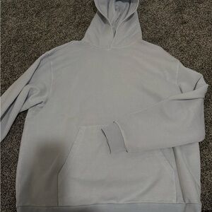 skims powder blue boyfriend hoodie